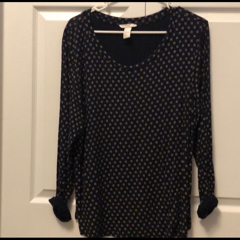 Long sleeved H&M blouse - Size Large